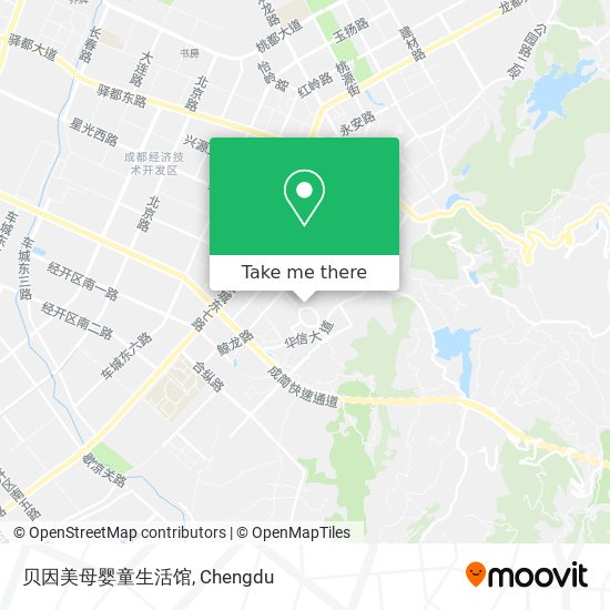 贝因美母婴童生活馆 map