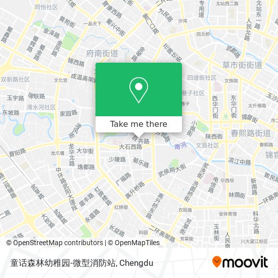童话森林幼稚园-微型消防站 map