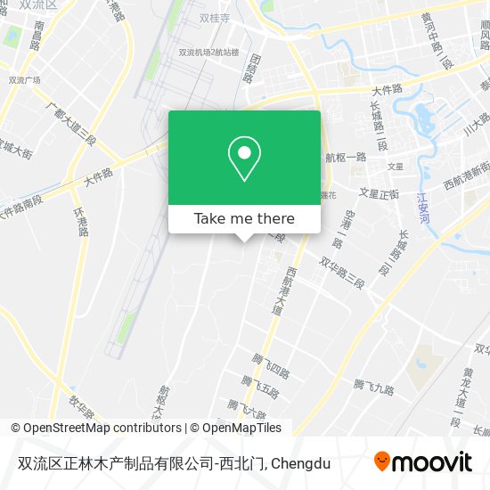 双流区正林木产制品有限公司-西北门 map