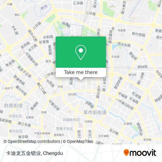 卡迪龙五金锁业 map