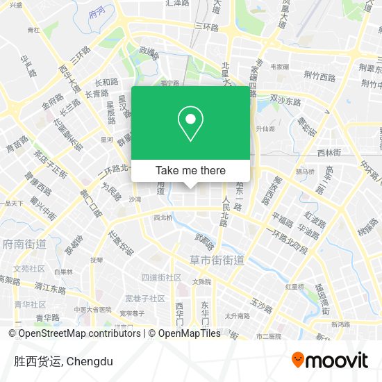 胜西货运 map
