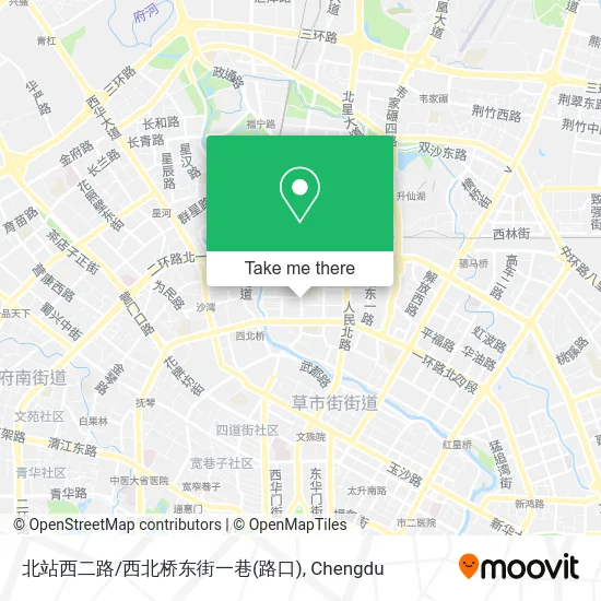 北站西二路/西北桥东街一巷(路口) map