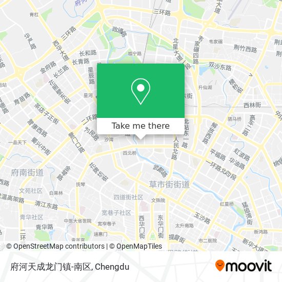 府河天成龙门镇-南区 map