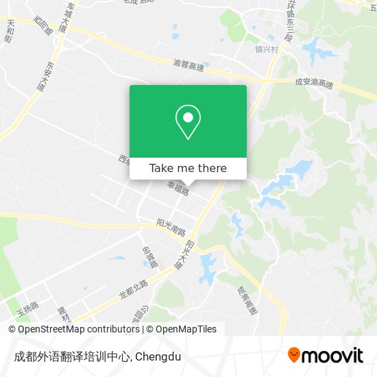 成都外语翻译培训中心 map