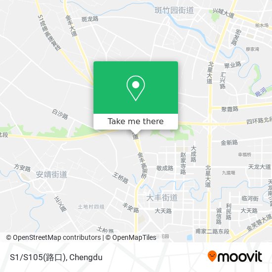 S1/S105(路口) map
