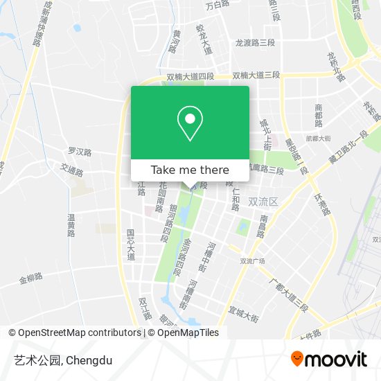 艺术公园 map