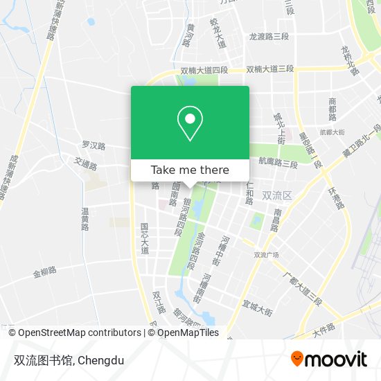 双流图书馆 map
