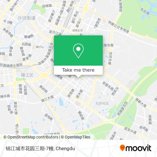 锦江城市花园三期-7幢 map