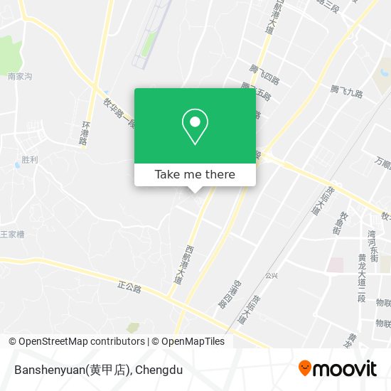 Banshenyuan(黄甲店) map