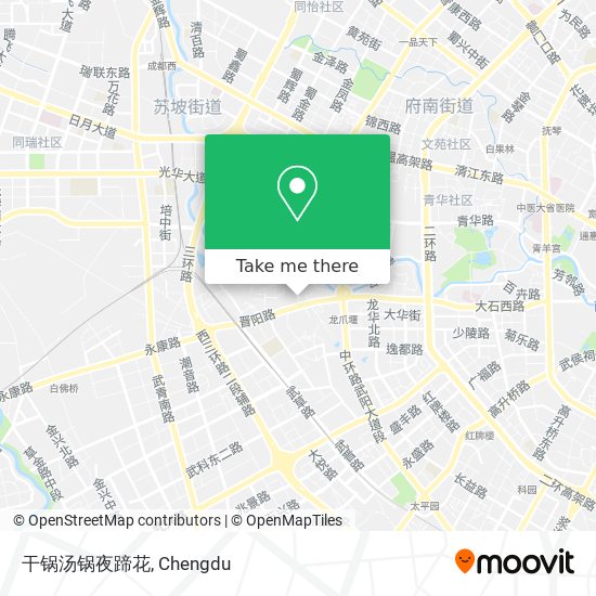 干锅汤锅夜蹄花 map