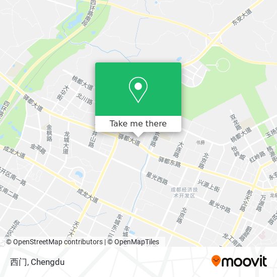 西门 map