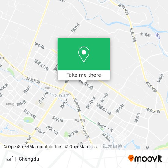 西门 map