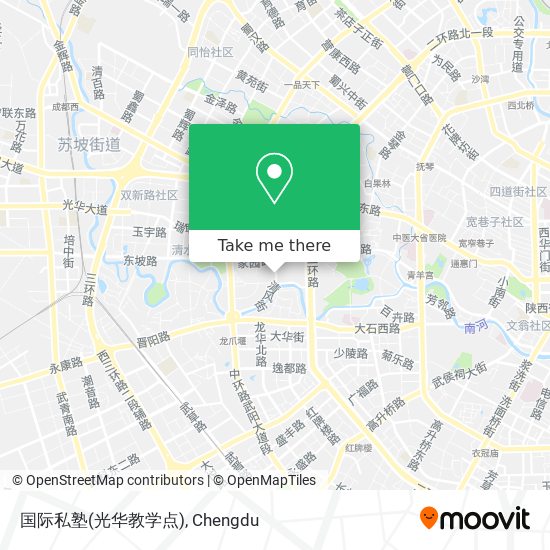国际私塾(光华教学点) map