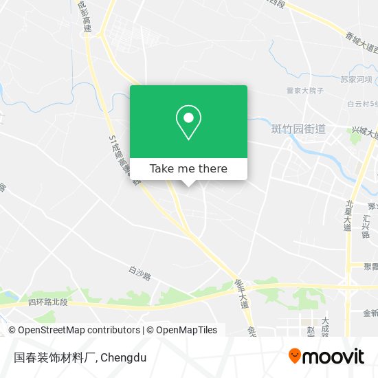 国春装饰材料厂 map
