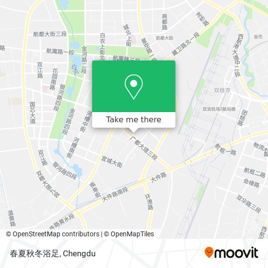 春夏秋冬浴足 map