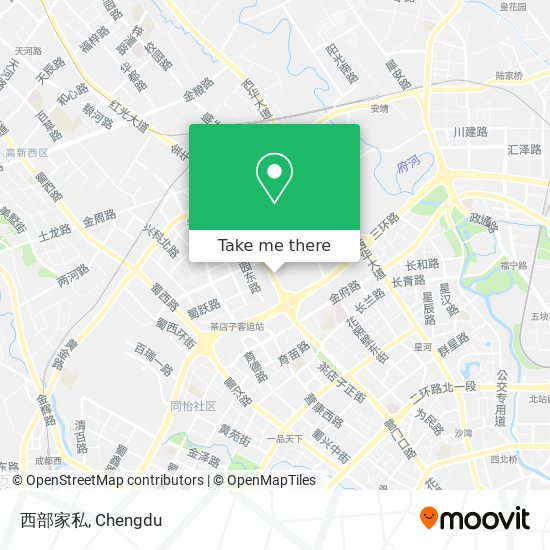 西部家私 map