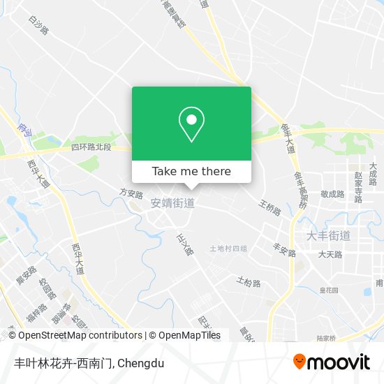 丰叶林花卉-西南门 map