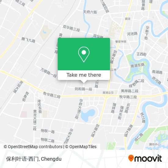 保利叶语-西门 map