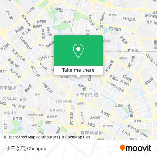 小干杂店 map