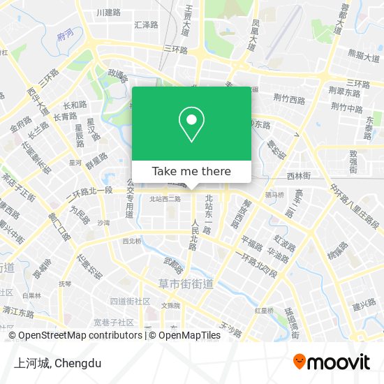 上河城 map