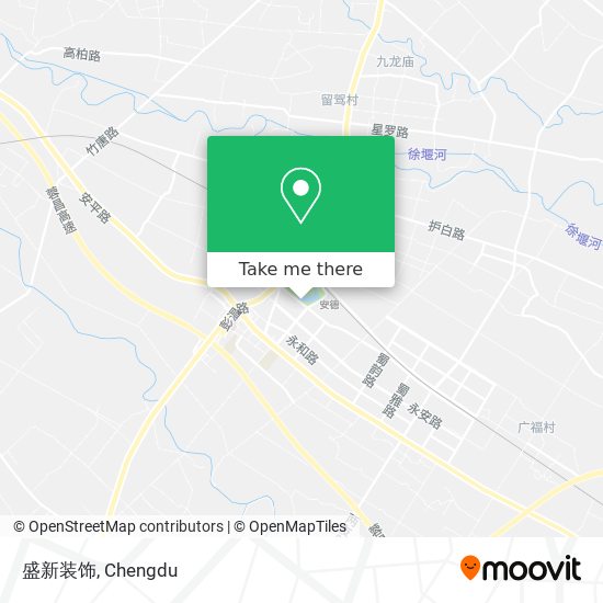 盛新装饰 map