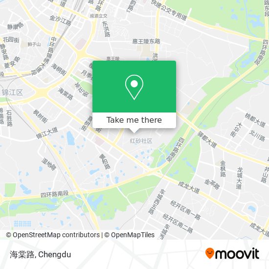 海棠路 map