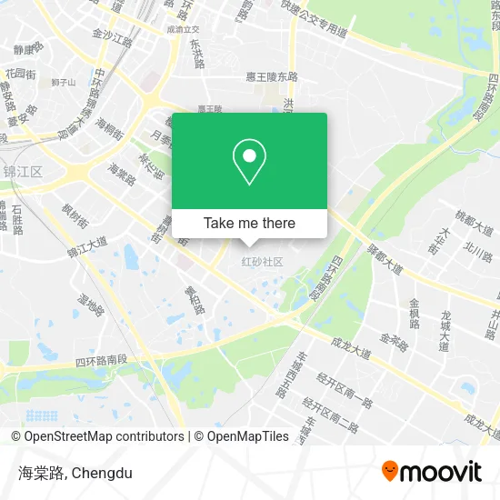 海棠路 map