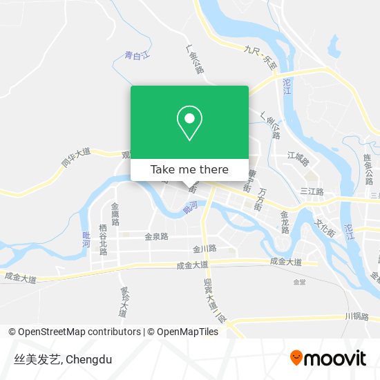 丝美发艺 map