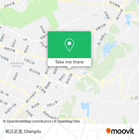 蜀汉足道 map