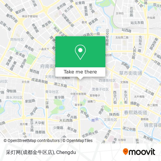 采灯网(成都金牛区店) map