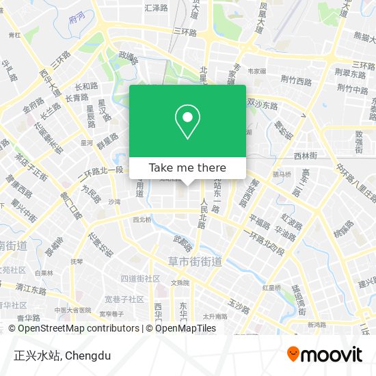 正兴水站 map