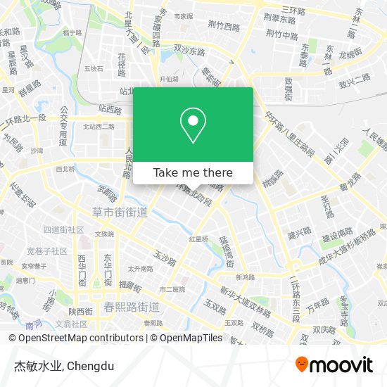 杰敏水业 map