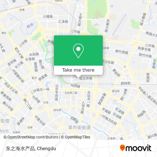东之海水产品 map