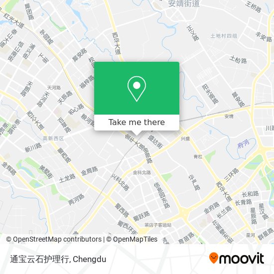 通宝云石护理行 map