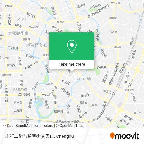 东汇二街与通宝街交叉口 map