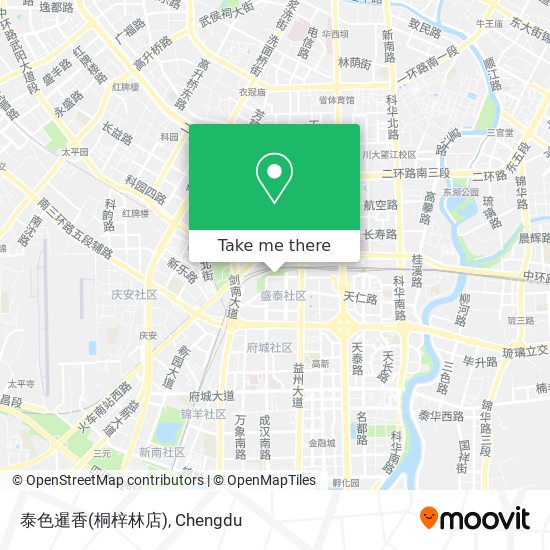 泰色暹香(桐梓林店) map