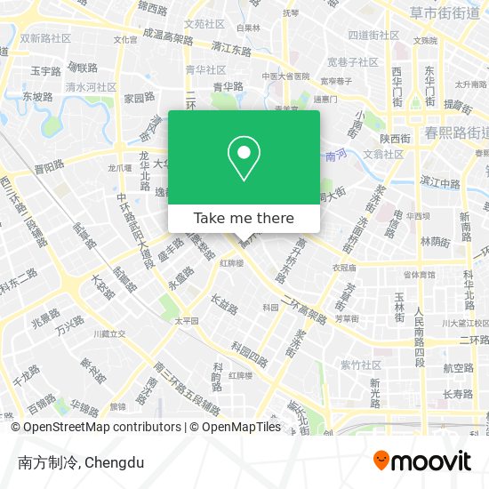 南方制冷 map