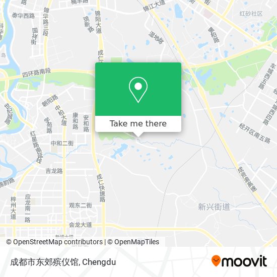 成都市东郊殡仪馆 map