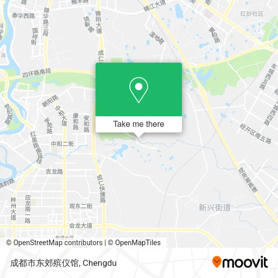 成都市东郊殡仪馆 map