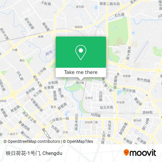 映日荷花-1号门 map