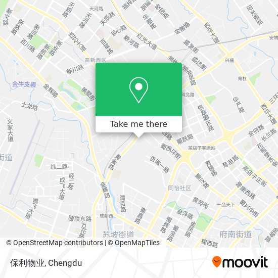 保利物业 map