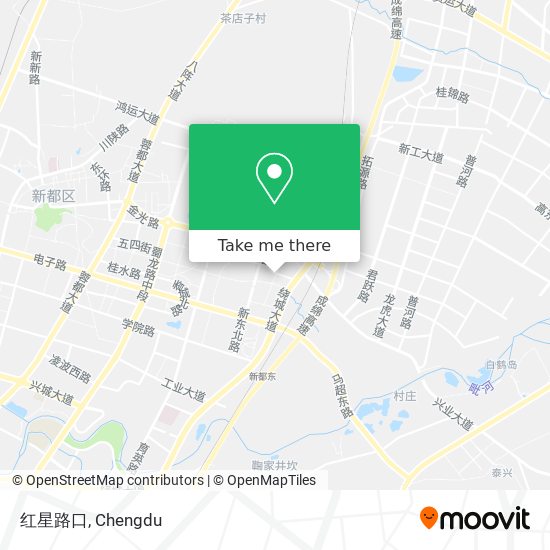 红星路口 map