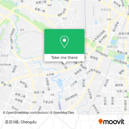 圣菲3栋 map