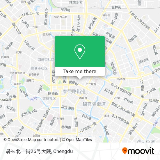 暑袜北一街26号大院 map