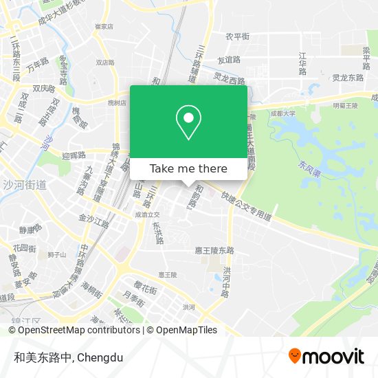 和美东路中 map