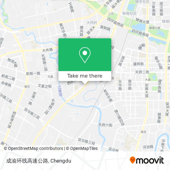 成渝环线高速公路 map