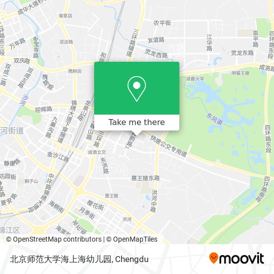 北京师范大学海上海幼儿园 map