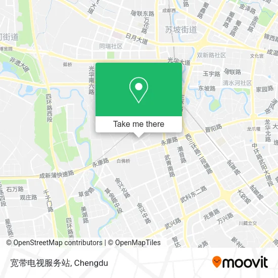 宽带电视服务站 map