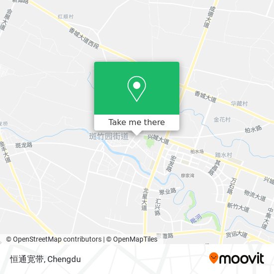 恒通宽带 map