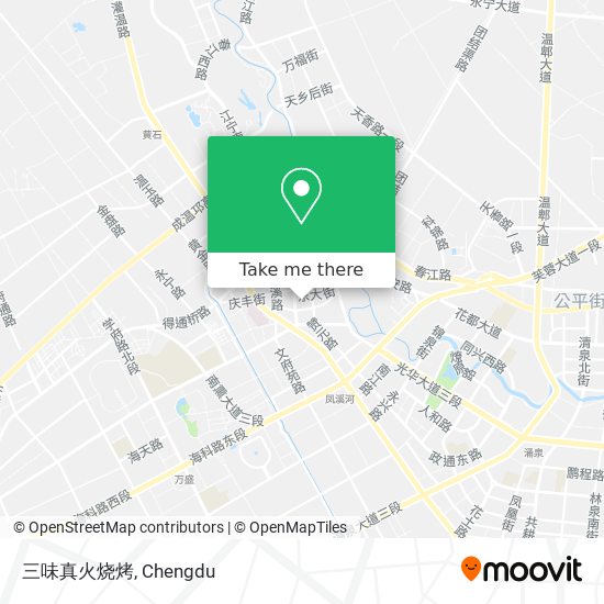 三味真火烧烤 map